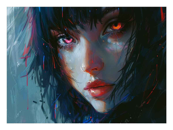 Anime Charactor Painitng Art Print