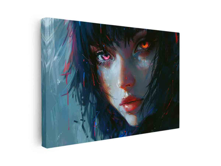 Anime Charactor Painitng canvas Print