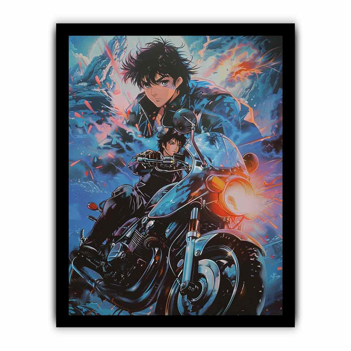 Anime 4 Art framed Print