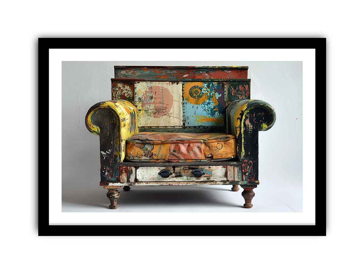 Furniture art Art framed Print