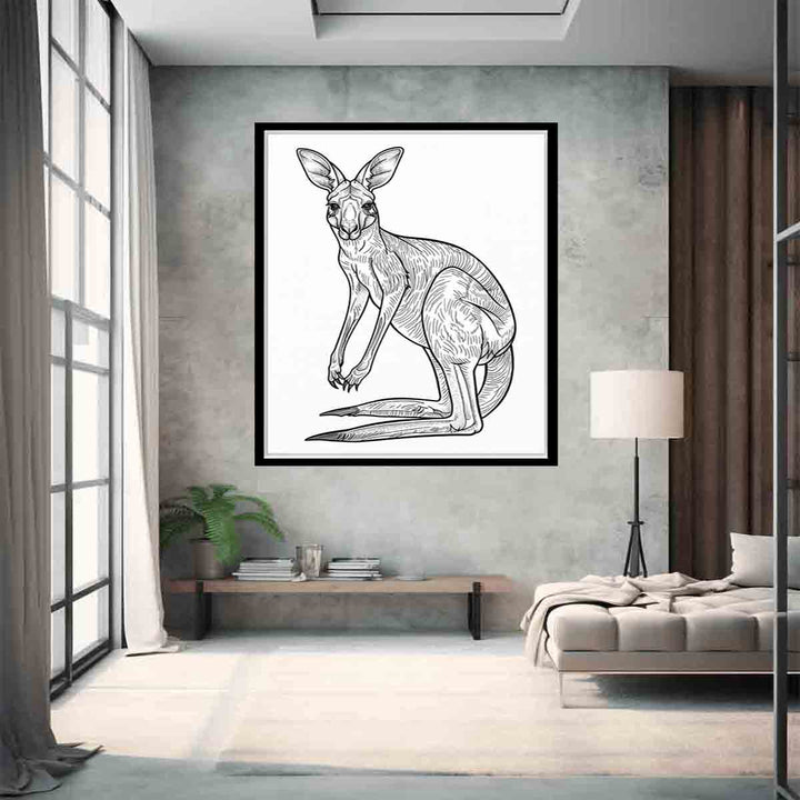 Colour me Dog Art Print