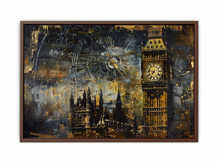 London  Clock Painting Painting