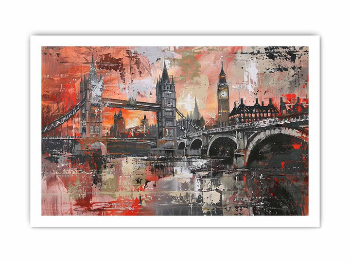 London Bridge  Art  print framed Print