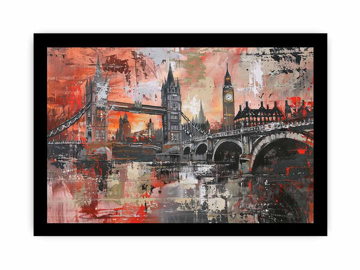 London Bridge  Art  print framed Print