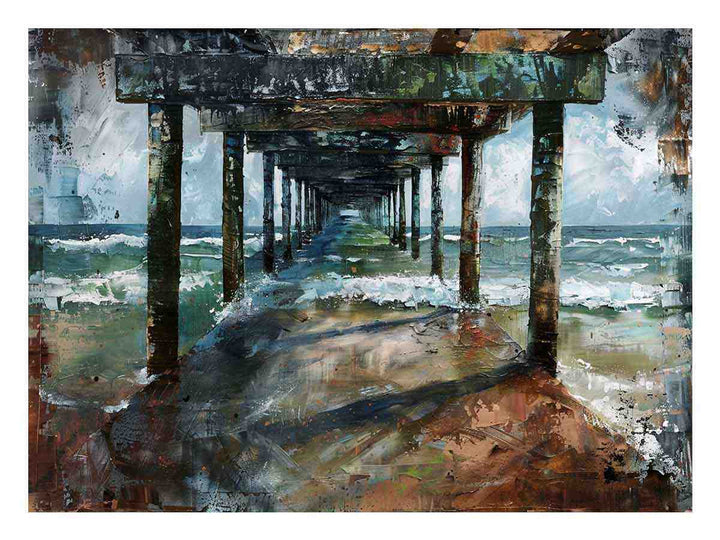 Pier Art Print