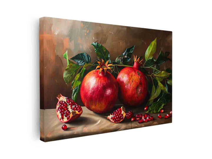 Pomegranate Art canvas Print