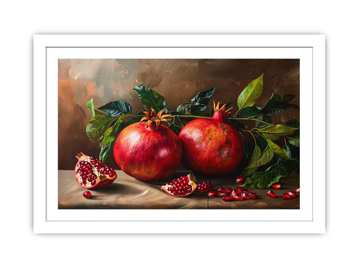 Pomegranate Art framed Print