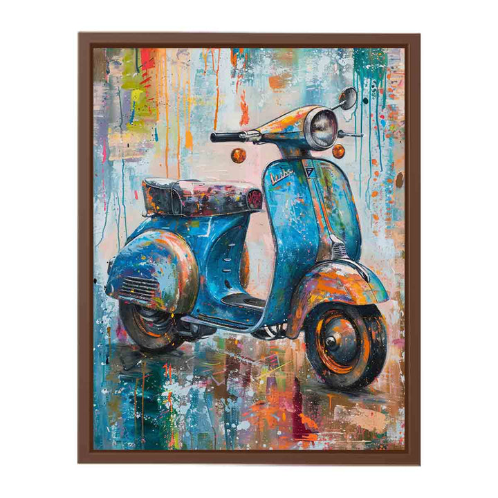 Scooter art Art Painting