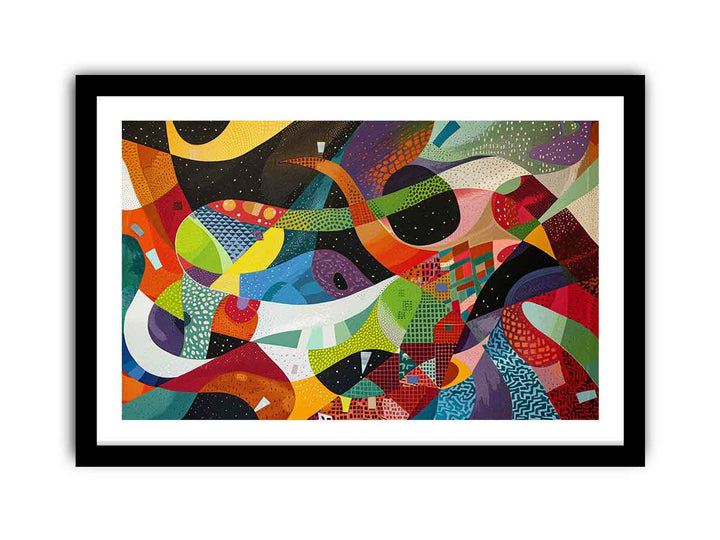 spatial Art framed Print