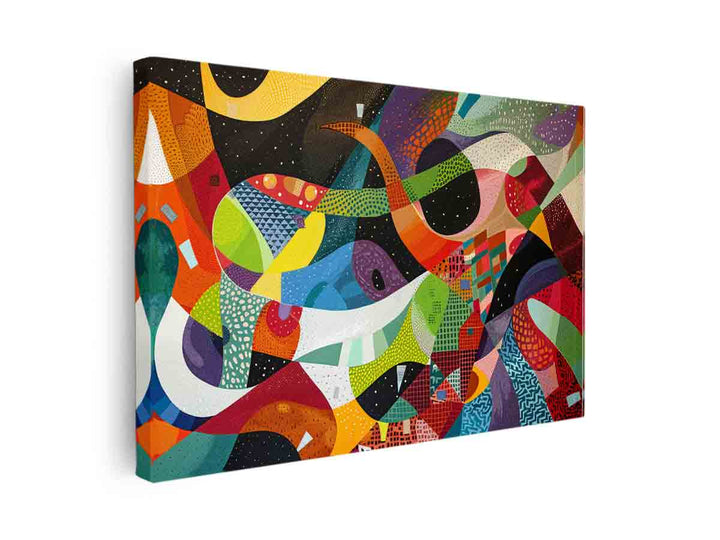 spatial Art canvas Print