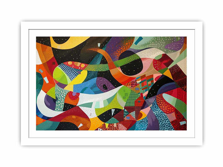 spatial Art framed Print