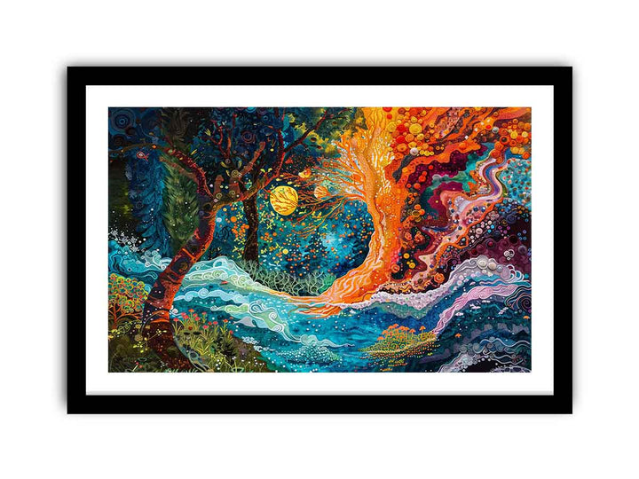  Sunny Painting framed Print