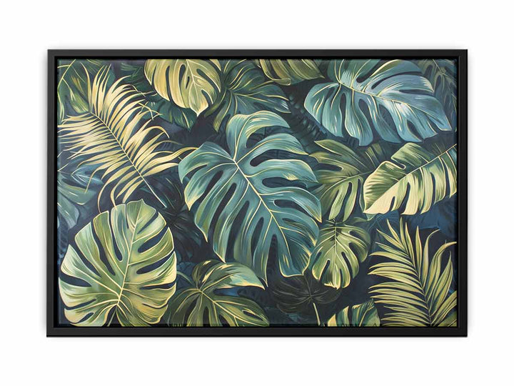 Tropical Wall  Art canvas Print