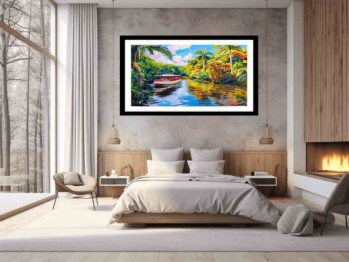 Brisbane River Art Print