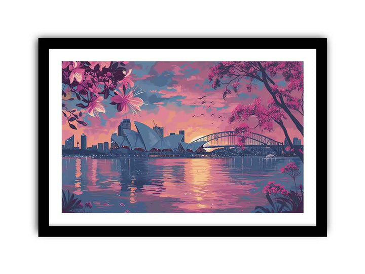 Sydney Opera House framed Print