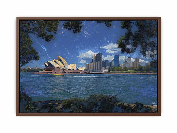 Opera House Art Painting