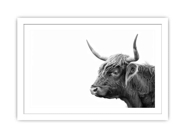 Cow Art framed Print