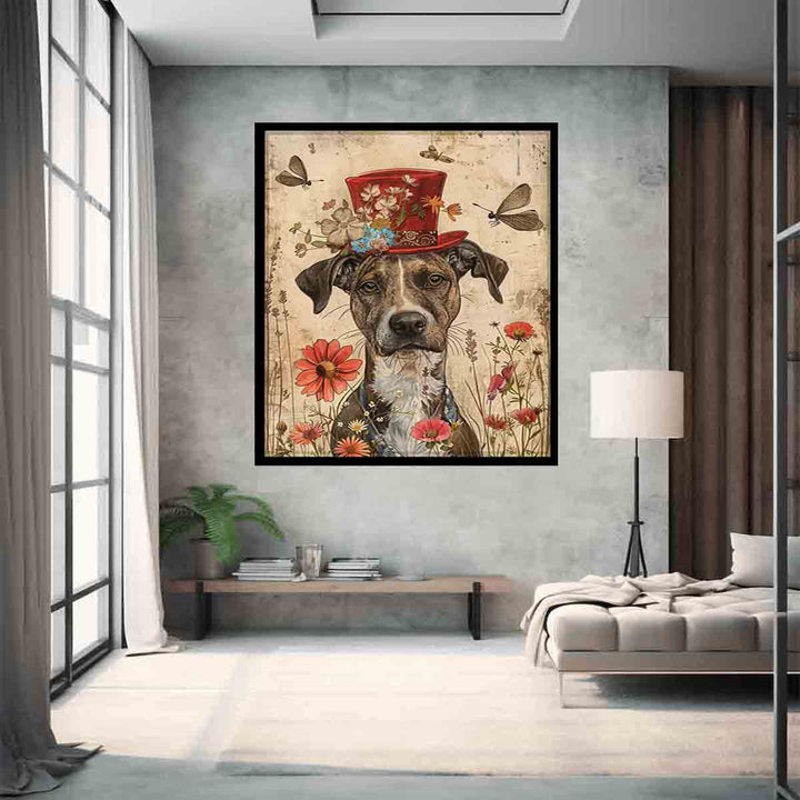 Elegant Dog Art Print