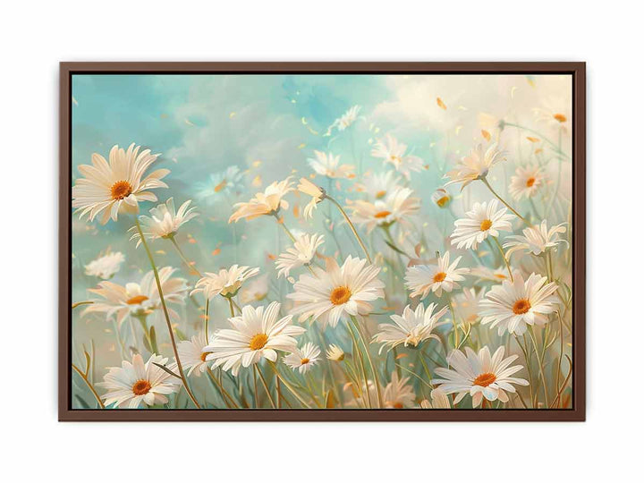 Daisies Flower Art Painting