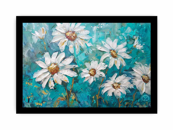 Dreamy Daisies Art framed Print