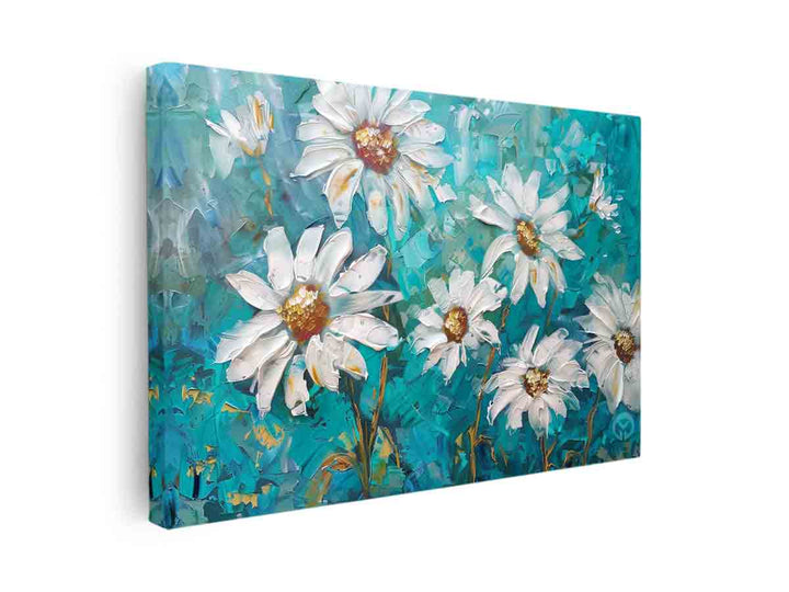 Dreamy Daisies Art canvas Print