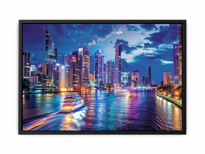 Brisbane River Print canvas Print