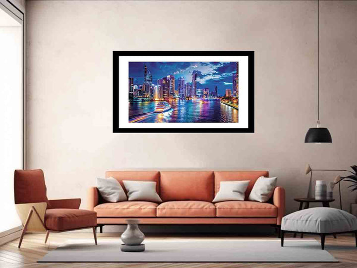 Brisbane River Art Print