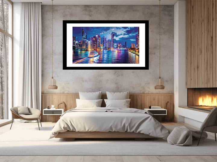 Brisbane River Art Print