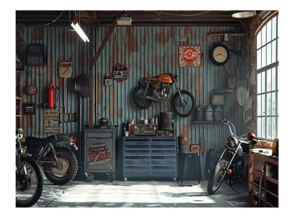 Garage Art  Print