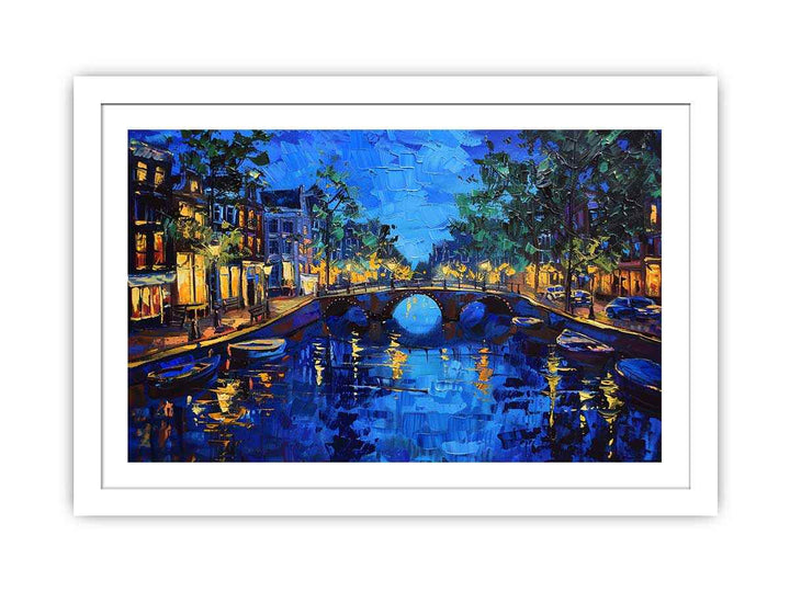 Amsterdam Painting framed Print