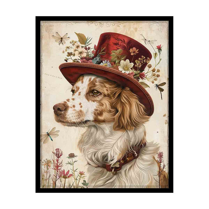 Lovely Dog Art canvas Print