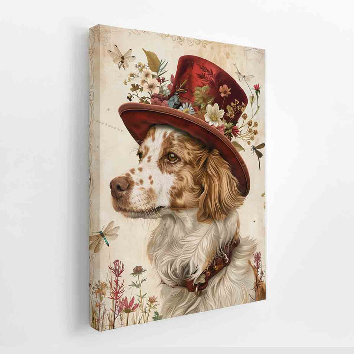 Lovely Dog Art canvas Print