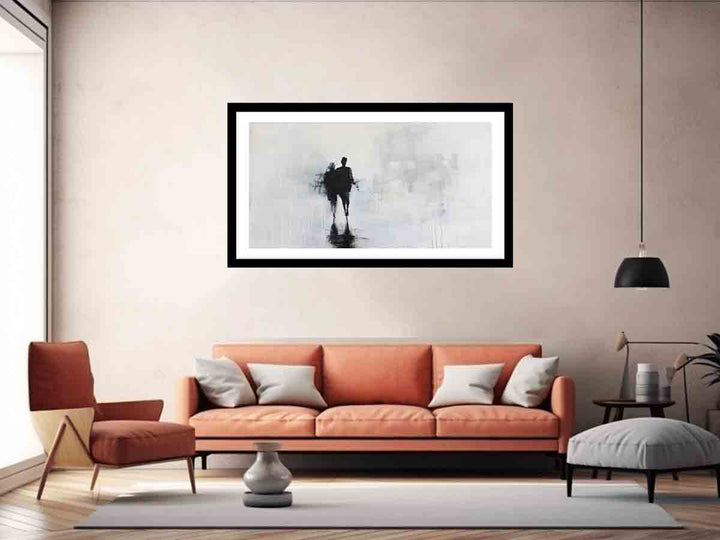 Abstract walk Art  Print