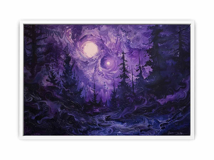 Purple Thought Painting