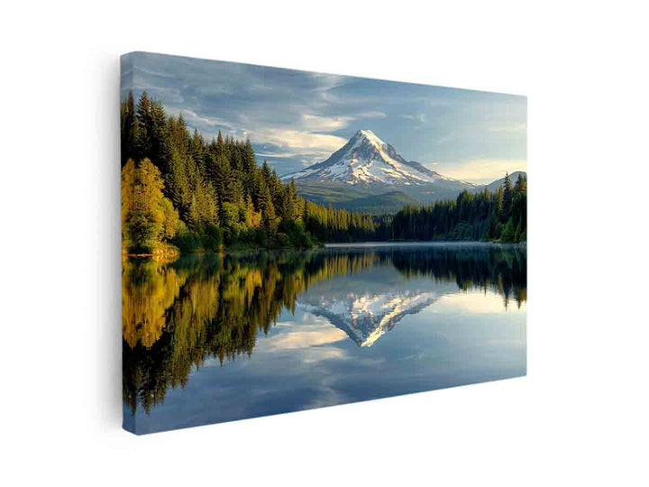 Mt. Hood Reflection canvas Print