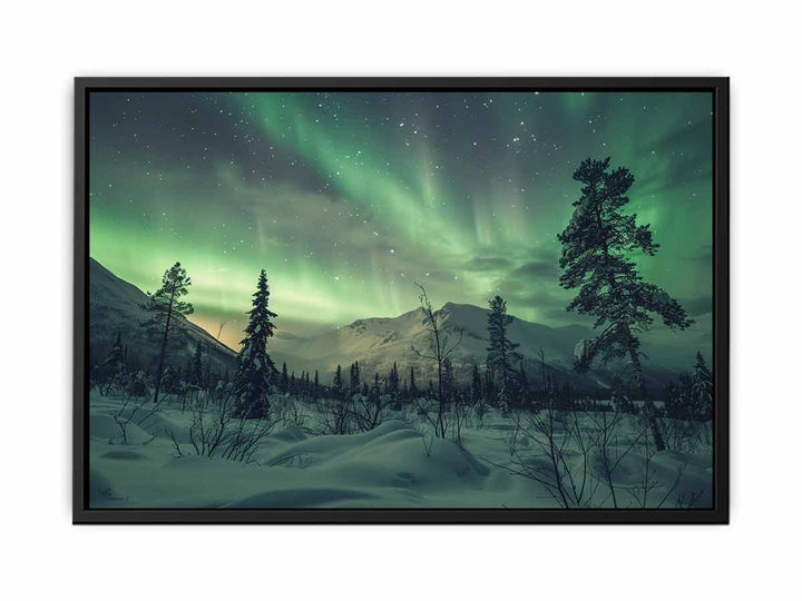 Northern Lights  Art canvas Print