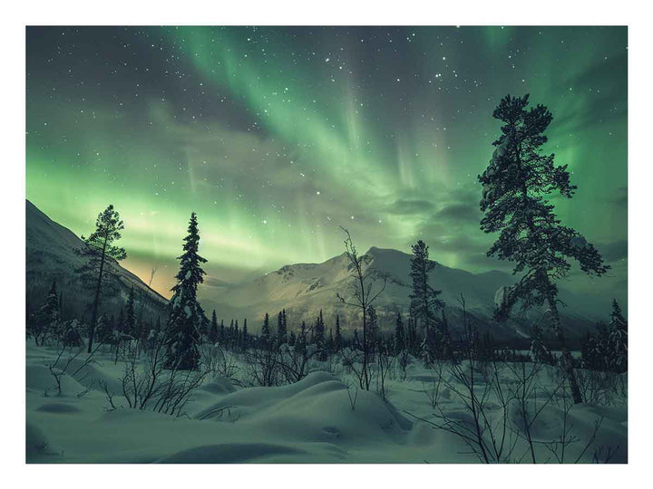 Northern Lights Art Print