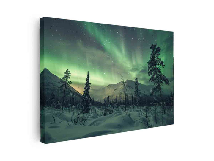 Northern Lights  Art canvas Print