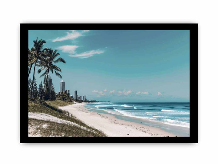  Beach Art  Print framed Print