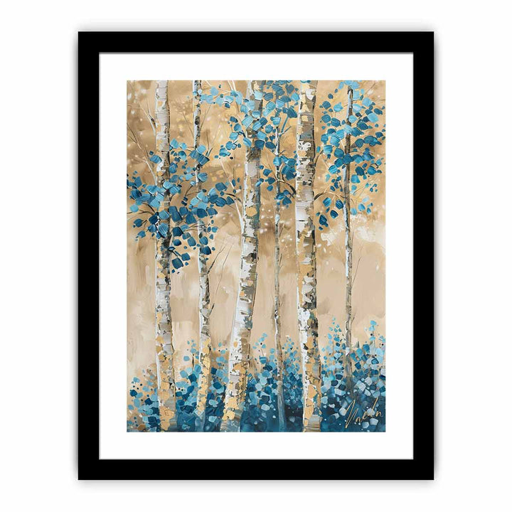 Birch Tree framed Print