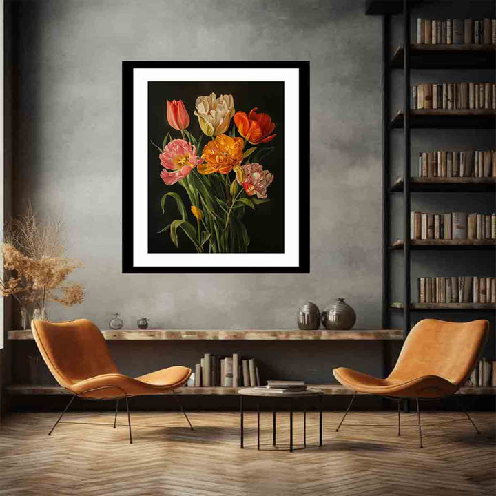 Floral Art Art Print