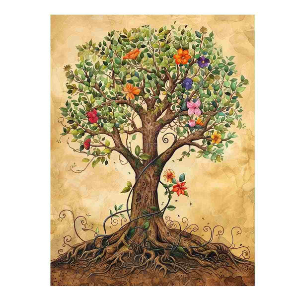 Tree of life art Art Print