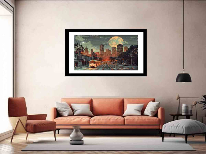 Melbourne Art print 