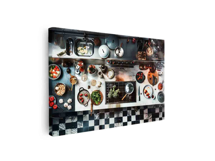 Kitchen  Art Print canvas Print