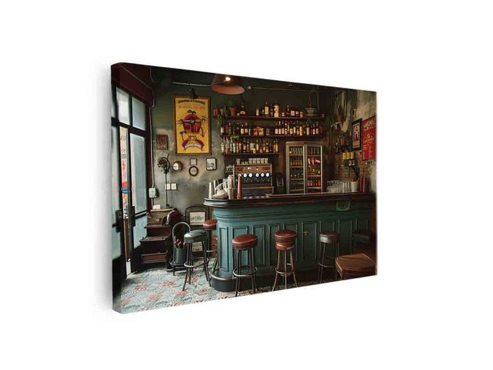 Vintage Kitchen Art  Print  canvas Print