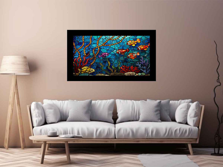 Fish in Ocean Art Print