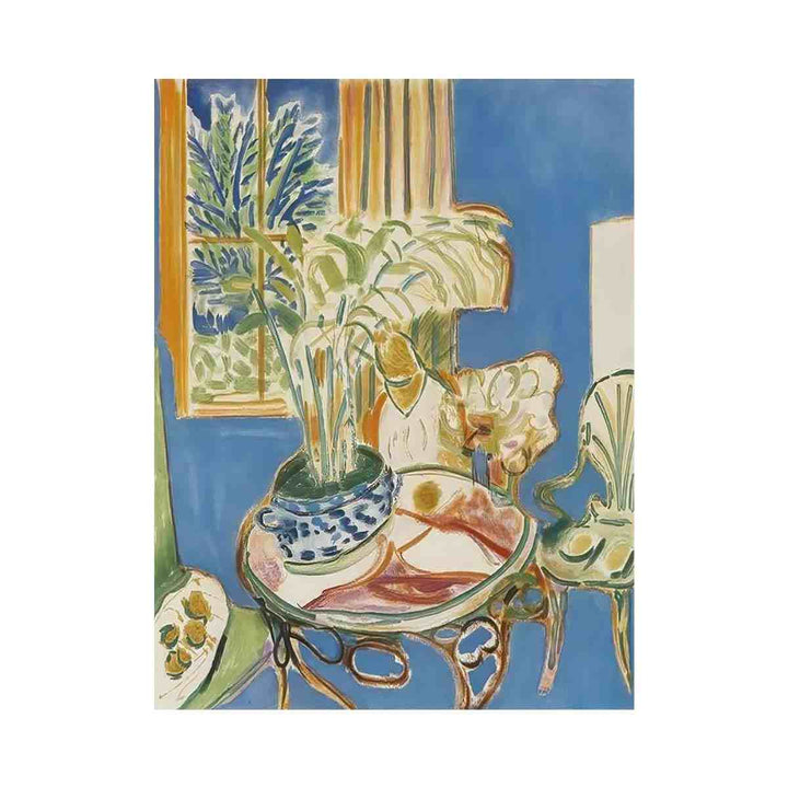 Blue Interior by Henri Matisse