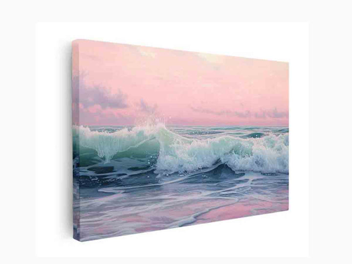 Pink Sea Painting 