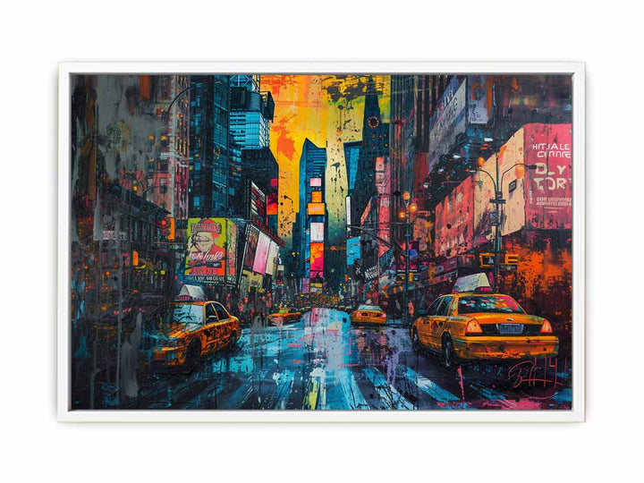 New York Artwork  Canvas Print