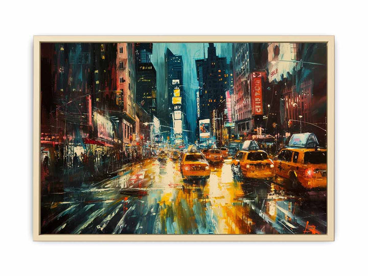 New York Art Framed Print